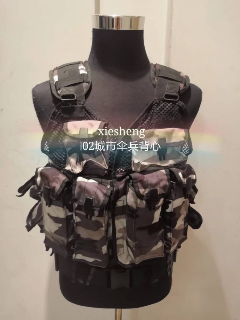 PLA 02城市迷彩伞兵 背心 PLA 02 urban camouflage paratrooper vest