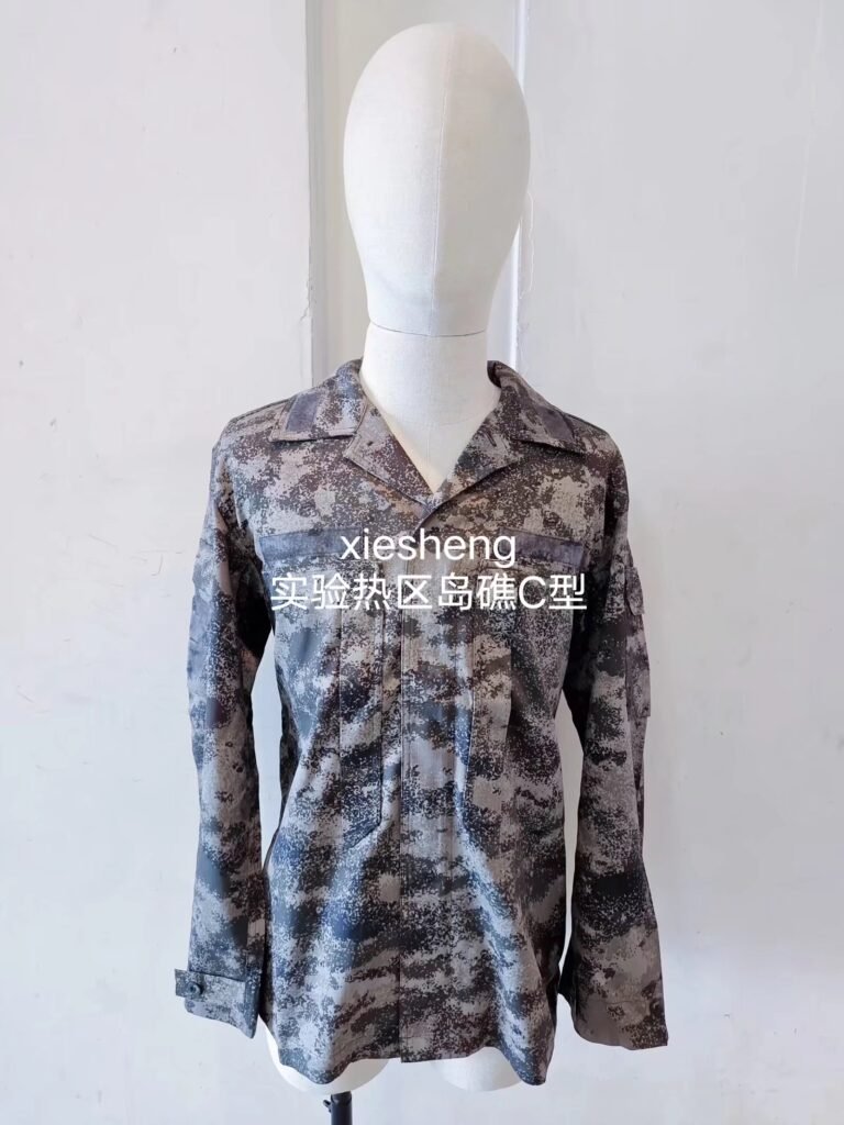 PLA 19城市迷彩 岛屿版型 PLA 19 urban camouflage island style