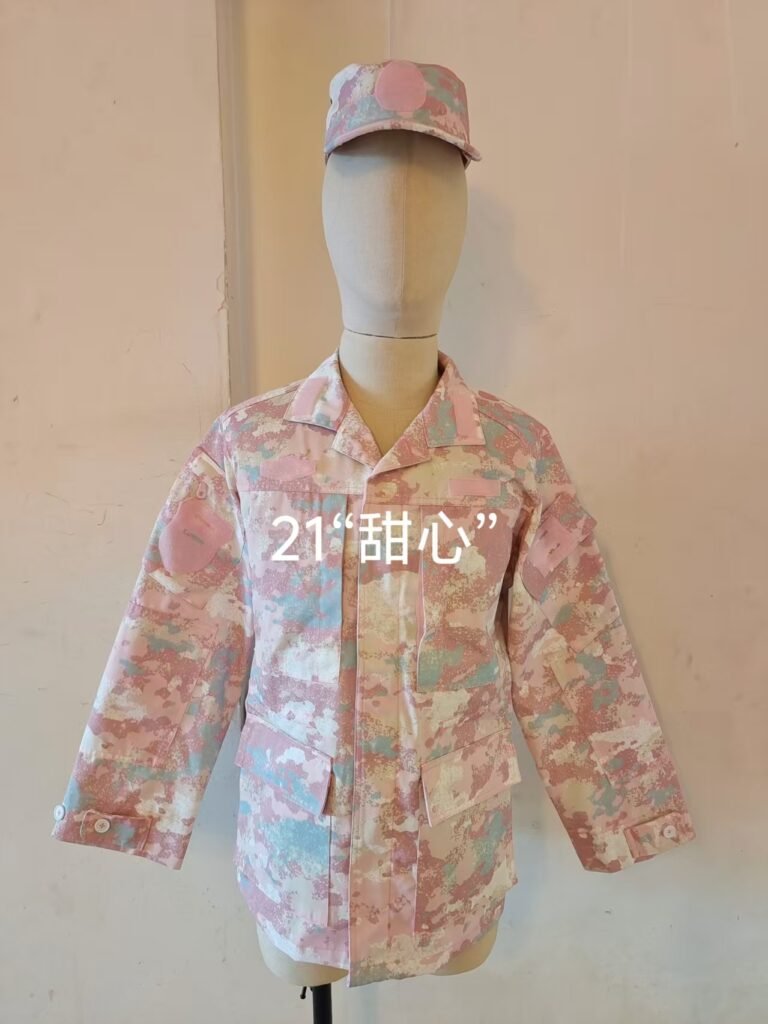 定制 PLA星空粉色迷彩 上衣 Customized PLA Starry Sky Pink Camouflage Top