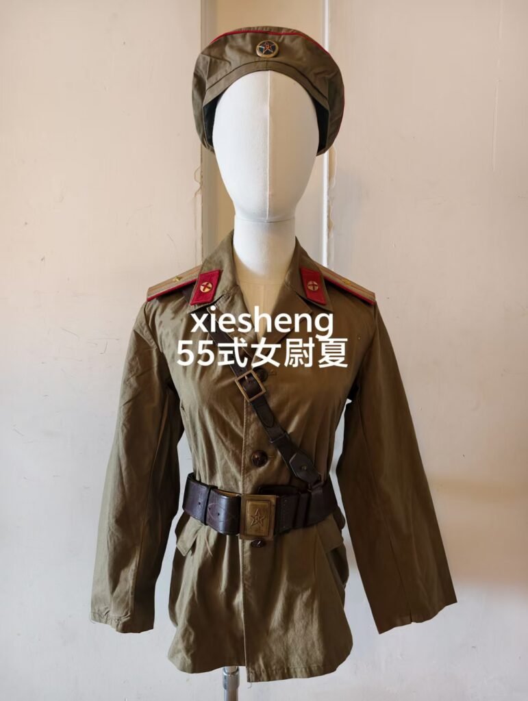 PLA 55式 女尉军官常服 PLA Type 55 Female Lieutenant Officer Uniform