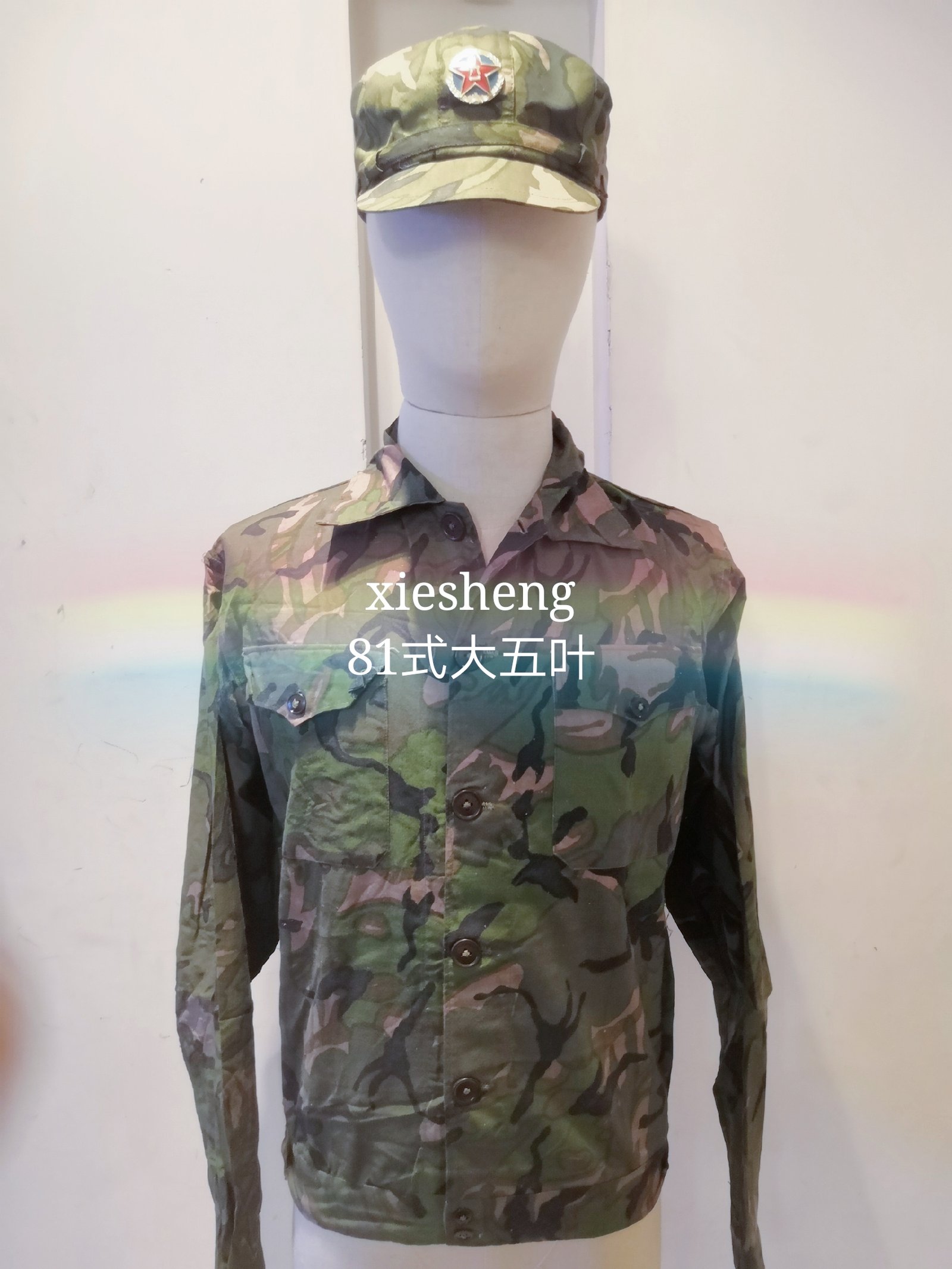 PLA 81系列实验迷彩 PLA 81 series experimental camouflage