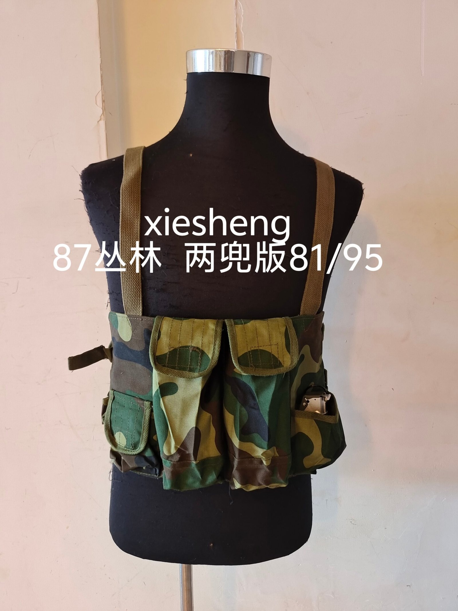 PLA 87/07迷彩81/95 胸挂 87/07 camouflage 81/95Chest vest - 图片 6