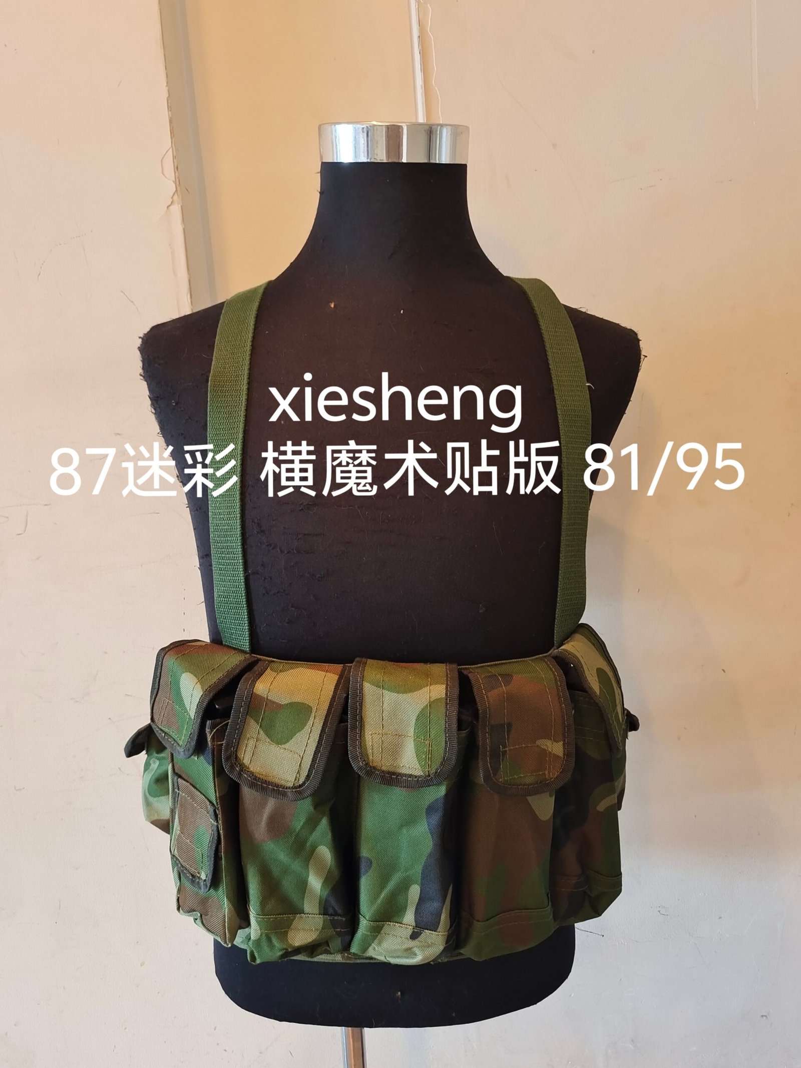 PLA 87/07迷彩81/95 胸挂 87/07 camouflage 81/95Chest vest - 图片 5