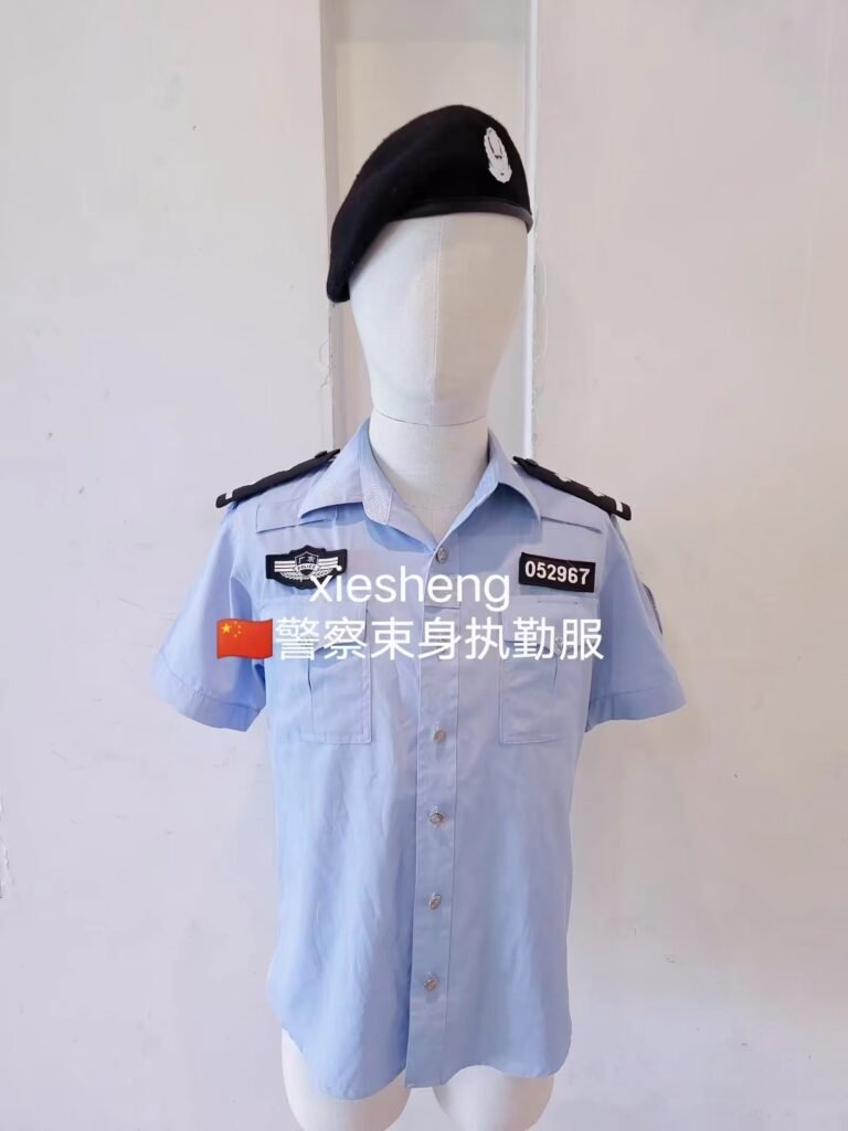 中国警察99式警服 Chinese police 99 style uniform