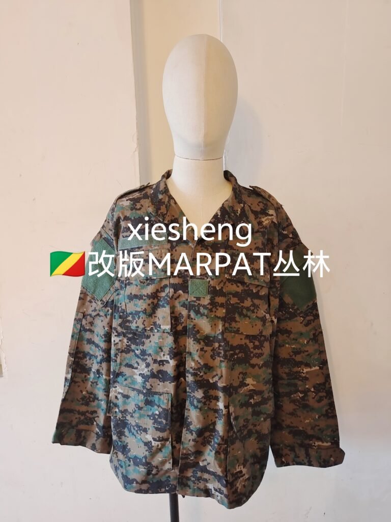 刚果共和国 数码丛林迷彩 Republic of Congo Pixel Jungle Camouflage