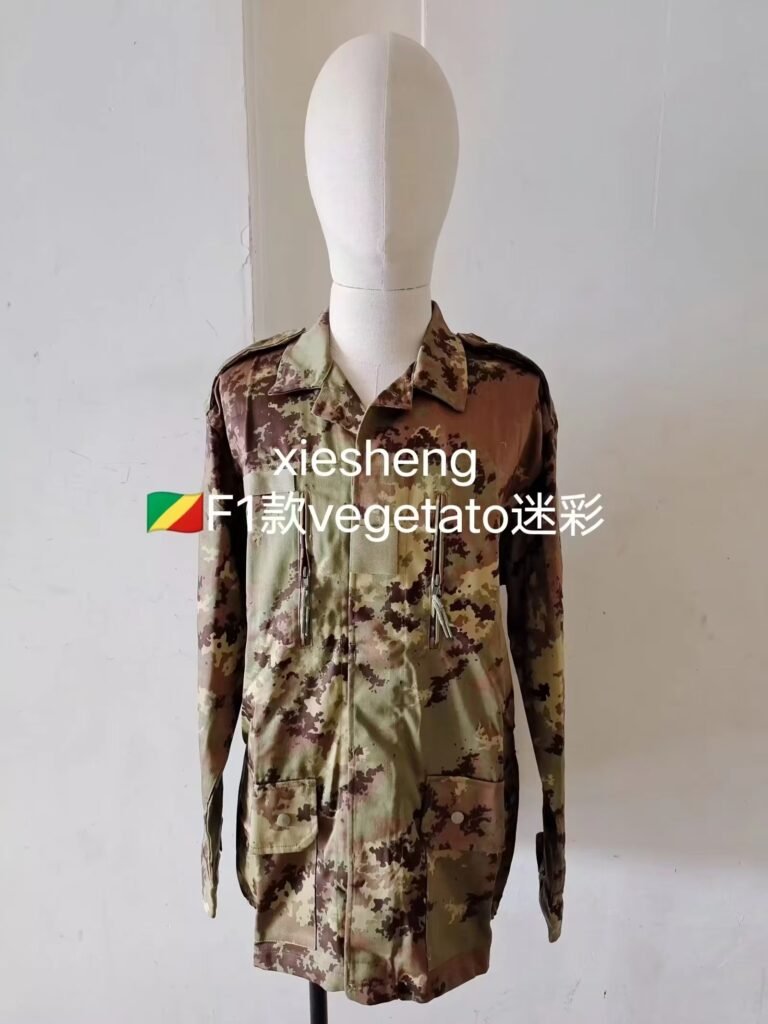 刚果共和国  意大利 VEGETATO丛林迷彩 Republic of Congo, Italy VEGETATO jungle camouflage