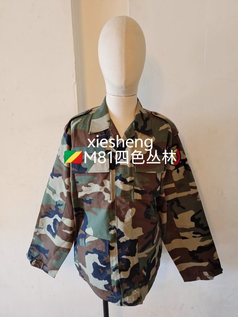 刚果共和国  M81 woodland迷彩 Republic of Congo M81 Woodland camouflage