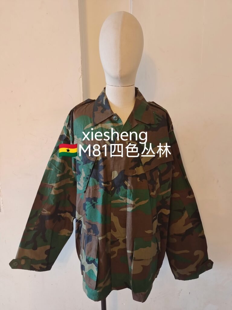 加纳版型 M81丛林迷彩 Ghana uniform style M81Woodland camouflage