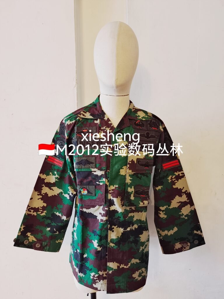 印度尼西亚数码迷彩系列 Indonesian Pixel Camouflage Series