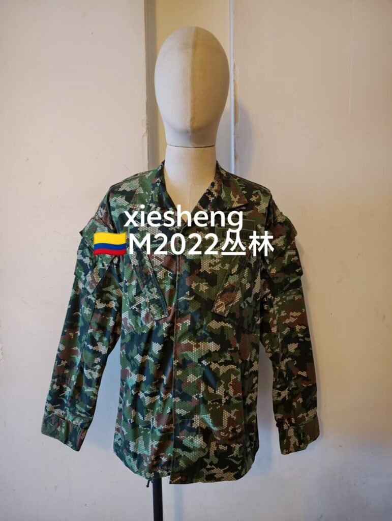 哥伦比亚新数码丛林迷彩 Colombian new pixel jungle camouflage