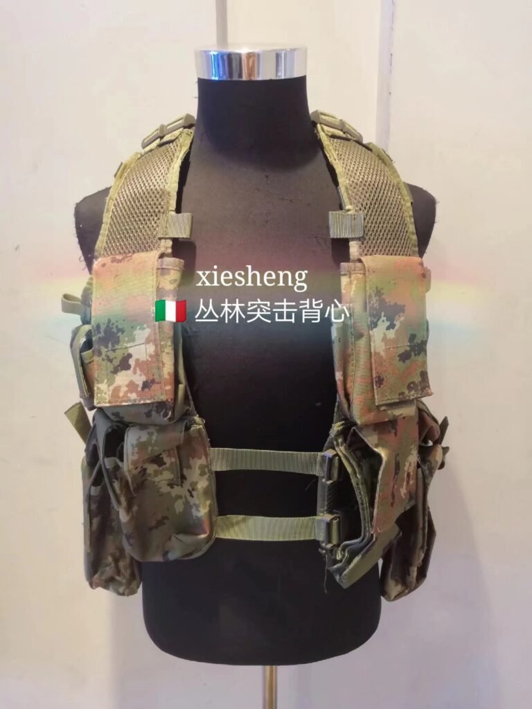 意大利丛林沙漠迷彩 M83背心 Italian jungle and desert camouflage M83 vest
