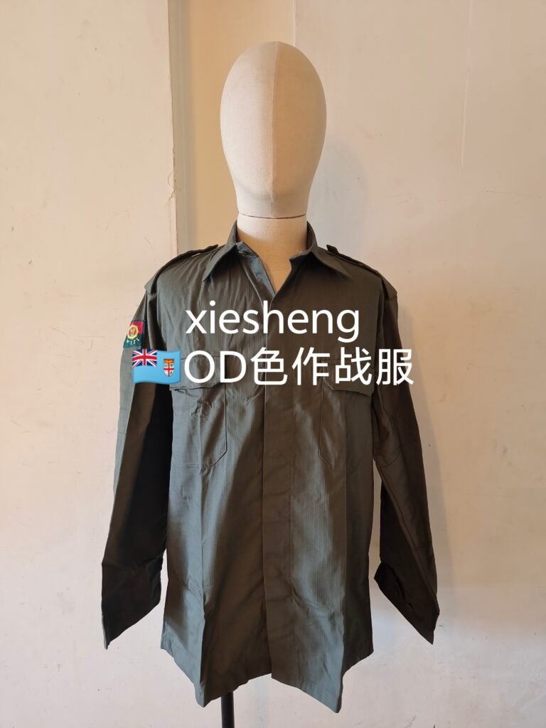 斐济军队纯色战斗服 Fiji military solid color combat uniform