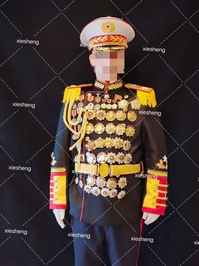 朝鲜M2022元帅黑色礼服 North Korean Marshal M2022 Black Dress
