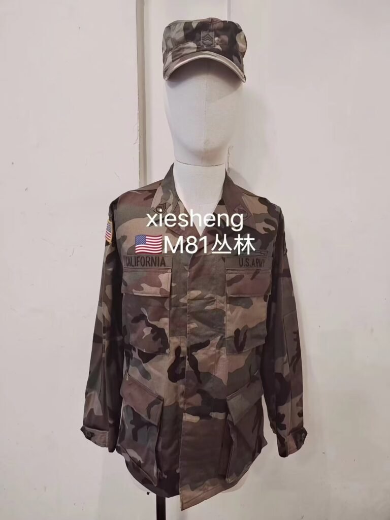 美国 M81丛林迷彩 US M81woodland Camouflage