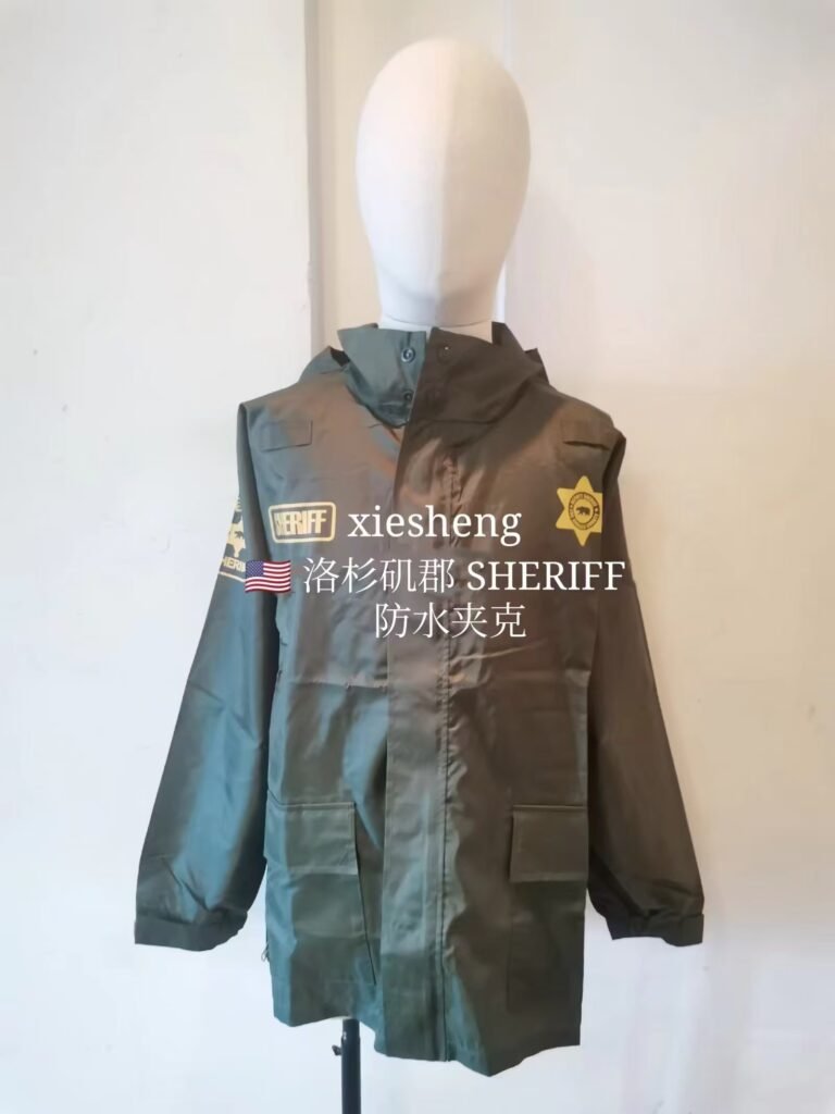 美国洛杉矶县治安官防水夹克 US Los Angeles County Sheriff's Waterproof Jacket