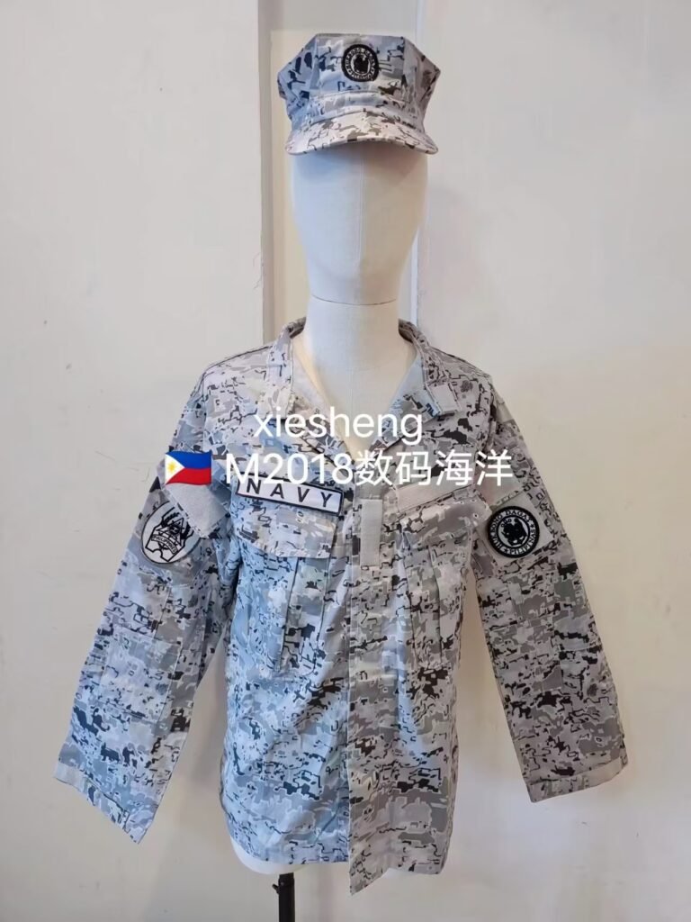 菲律宾海军和海岸警卫队数码迷彩制服 Philippine Navy and Coast Guard Pixel Camouflage Uniforms