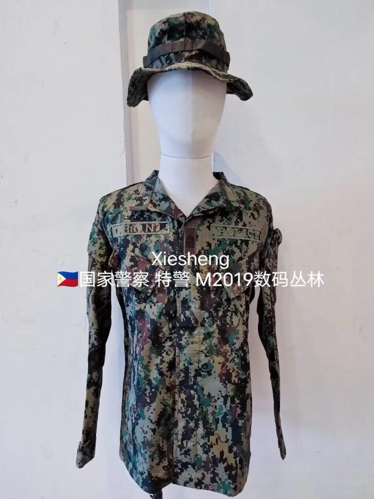 菲律宾SAF特警数码丛林迷彩系列 Philippine SAF Special Police Pixel Jungle Camouflage Series