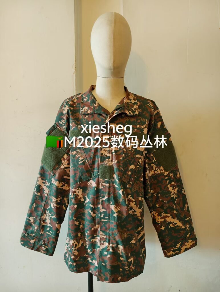 赞比亚新数码丛林迷彩和老丛林迷彩  Zambia pixel jungle camouflage and old jungle camouflage
